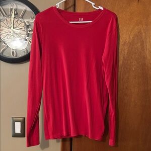 GAP Women's Scarlet Long Sleeve Tee XL